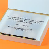 Anniversary Return Gifts - 9 Chocolate Box - Alternate Printed Chocolates (Minimum 10 Boxes)