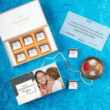 Sibling Love - Personalized Gift Box & Chocolates (Rakhi Pack Optional)