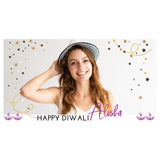 Elegant Personalised Diwali Gift with Printed Chocolates