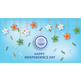 Pinwheel Tricolour Design Gift for Independence Day with Wrapped Chocolates