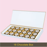 Elegant Personalised Diwali Gift with Printed Chocolates
