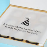 1st Birthday Return Gifts - 9 Chocolate Box - All Printed Chocolate (Sample)