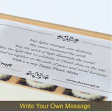 Elegant Personalised Diwali Gift with Printed Chocolates