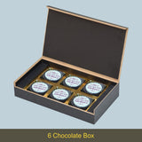 Fireworks Design Personalised New Year Gift with Printed Chocolates