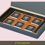 Elegant Gift Box for  Independence Day with Wrapped Chocolates