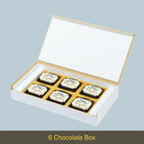 Personalised New Year Gift with Printed Chocolates