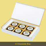 Loving Hearts - Gift with Printed Chocolates (Rakhi Pack Optional)