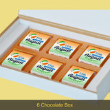 Tricolour Design Gift for Independence Day with Wrapped Chocolates
