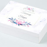 Anniversary invitations- 4 Chocolate Box - Alternate Printed Chocolates (Minimum 10 Boxes)