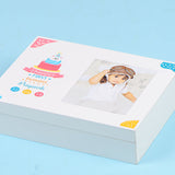 Birthday Invitations - 4 Chocolate Box - Alternate Printed Chocolates (Sample)