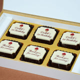 1st Birthday Return Gifts - 6 Chocolate Box - All Printed Chocolate (Sample)