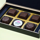 1st Birthday Return Gifts - 6 Chocolate Box - Single Printed Chocolate (Sample)