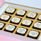 1st Birthday Return Gifts - 12 Chocolate Box - All Printed Chocolates (Minimum 10 Boxes)