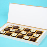 1st Birthday Return Gifts - 18 Chocolate Box - Alternate Printed Chocolates (Minimum 10 Boxes)