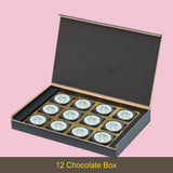 Beautiful Personalised New Year Gift with Chocolates