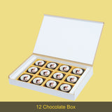 Personalised New Year Gift with Photo Chocolates