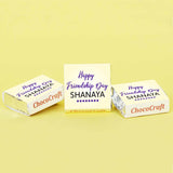 Friendship's Day Gift with Personalized Wrapped Chocolates