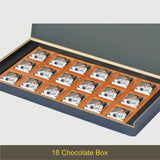 Beautiful Congratulations Gift Box and Chocolates Personalized with Photo (with Wrapped Chocolates)