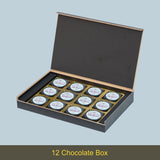 Fireworks Design Personalised New Year Gift with Printed Chocolates