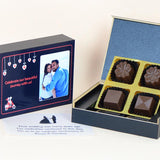 Anniversary Invitations - 4 Chocolate Box - Assorted Chocolates (Sample)