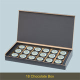 Sparkling Stars Design Thank You Gift Box with Printed Chocolates