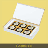 Personalized Anniversary Gift Box & Chocolates (with Printed Chocolates)