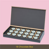 Beautiful Personalised New Year Gift with Chocolates