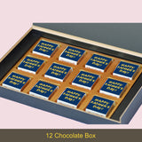 Beautiful Gift for Dad on Father's Day with Wrapped Chocolates