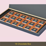 Elegant Gift Box for  Independence Day with Wrapped Chocolates