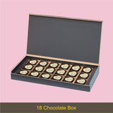 Personalised Happy New Year Gift with Printed Chocolates
