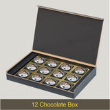 Beautiful Congratulations Gift Box and Chocolates Personalized with Photo (with Printed Chocolates)