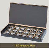 Beautiful Congratulations Gift Box and Chocolates Personalized with Photo (with Printed Chocolates)