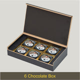 Beautiful Congratulations Gift Box and Chocolates Personalized with Photo (with Printed Chocolates)
