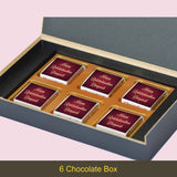 Souvenir of Trust - Personalised Gift Box and Wrapped Chocolates (Rakhi Pack Optional)
