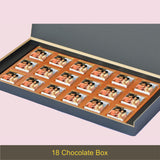 Knot of Trust - Rakhi Gift for Sister with Wrapped Chocolates