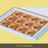 Personalised Chocolate Gift for Father with Wrapped Chocolates
