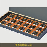 Personalized Black Congratulations Gift Box (with Wrapped Chocolates)