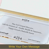 Personalised Ganesh Chaturthi Present for Family (with Wrapped Chocolates)