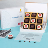 Corporate Gifts - 9 Chocolate Box - Alternate Printed Chocolates (Sample)
