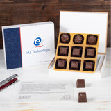 Corporate Gifts - 9 Chocolate Box - Assorted Chocolates (Sample)