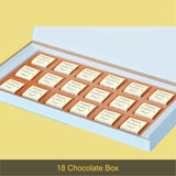 Unique Gift Idea for Father's Day - Personalised Chocolate Gift Box with Wrapped Chocolates