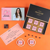 Personalised Chocolate Birthday Gift with Photo (with Wrapped Chocolates)