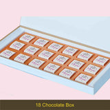 Memories - Personalised Gift Box and Wrapped Chocolates (Rakhi Pack Optional)