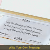 Special Personalised Chocolates for Ganesh Chaturthi (with Wrapped Chocolates)