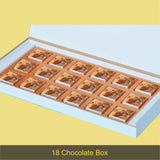 Personalised Chocolate Gift for Father with Wrapped Chocolates