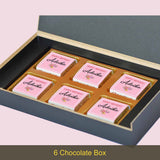 Personalised Chocolate Birthday Gift with Photo (with Wrapped Chocolates)