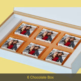 Photo Chocolate Personalised I Love You Gift (with Wrapped Chocolates)