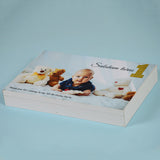 1st Birthday Return Gifts - 12 Chocolate Box - Alternate Printed Chocolates (Sample)