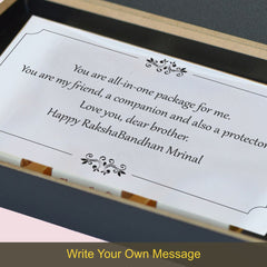 My Special Angel - Gift with Printed Chocolates (Rakhi Pack Optional)