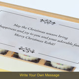 Snowflake Design Christmas Gift Box with Printed Chocolates
